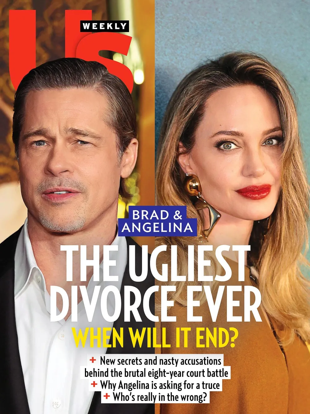 Brad Pitt and Angelina Jolie Cover Luxury Handbag Shopping 999