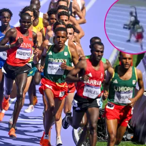 Cameraman Walks Into Men s 5000m Race at 2024 Paris Olympics 751