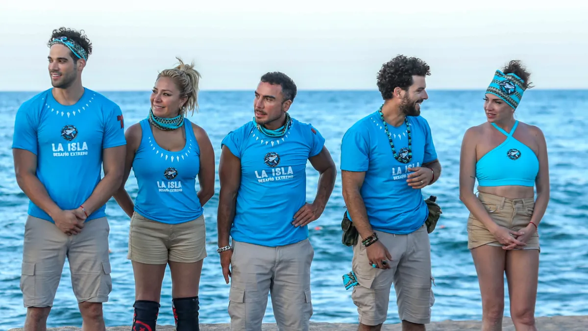 Equipo de Tiburones en "La Isla: Desafío Extremo"