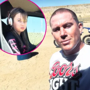Channing Tatum Goes Biking With Daughter Everly in Rare Pic