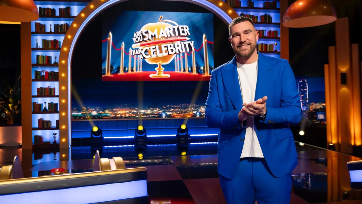Feature How to Watch Travis Kelce Game Show Are You Smarter Than a Celebrity