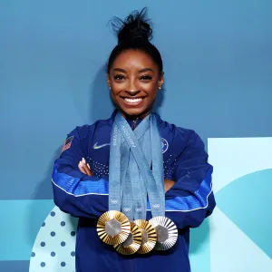 Feature Simone Biles Boasts Team USA Women Contribution to Olympic Medal Count