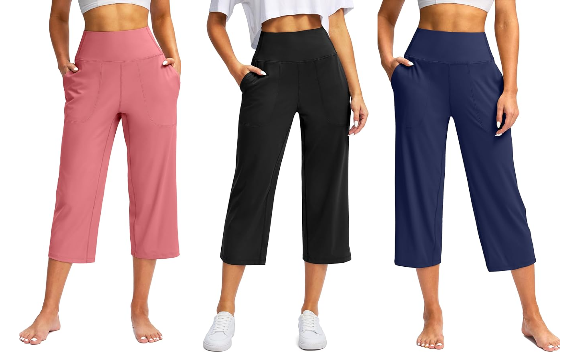 G Gradual Wide Leg Capri Pants