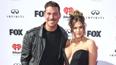 LOS ANGELES, CALIFORNIA - MARCH 27: (FOR EDITORIAL USE ONLY) (L-R) Jax Taylor and Brittany Cartwright attend the 2023 iHeartRadio Music Awards at Dolby Theatre in Los Angeles, California on March 27, 2023. Broadcasted live on FOX. (Photo by Joe Scarnici/Getty Images for iHeartRadio)