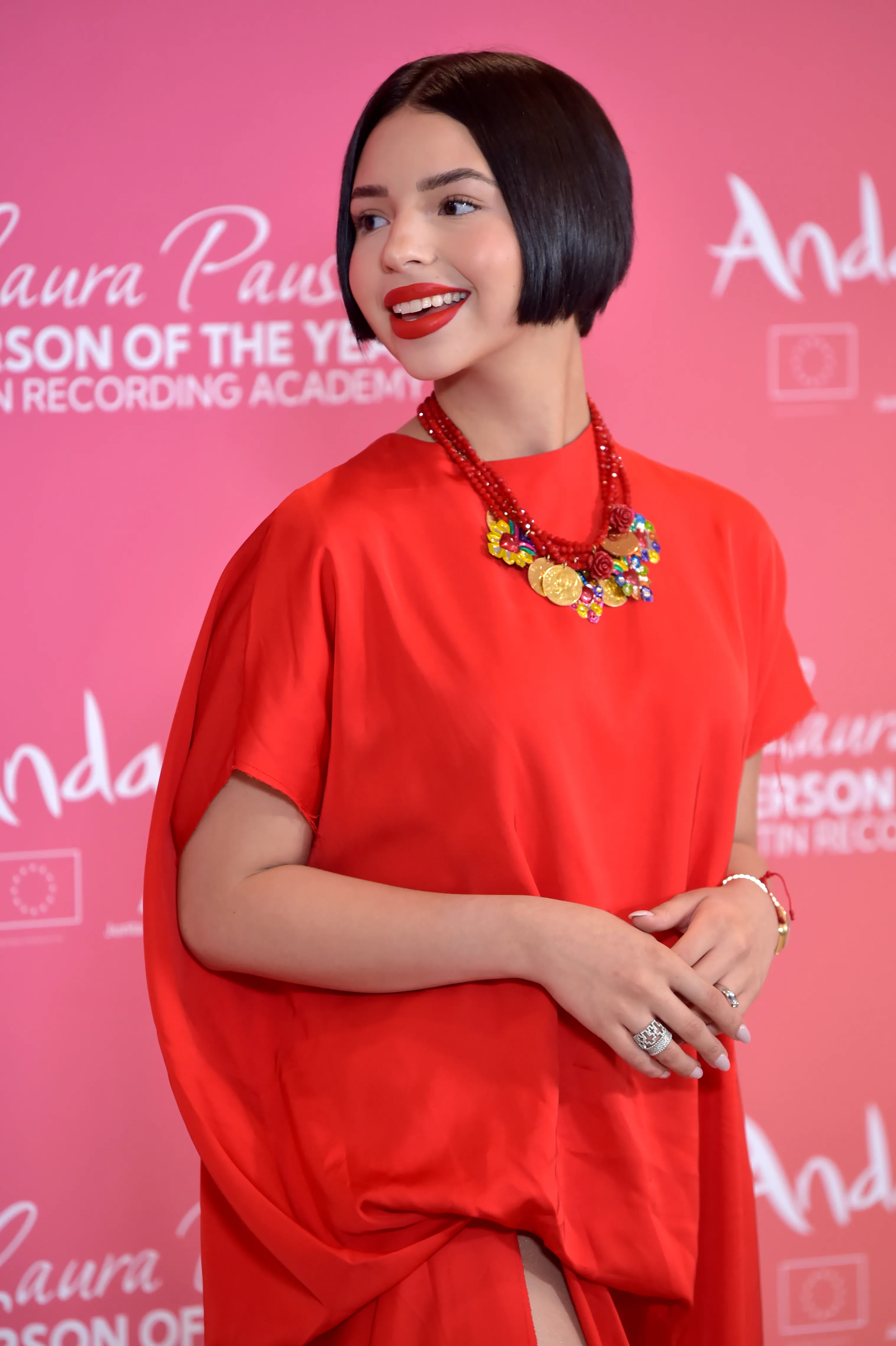 Angela Aguilar en los Latin Recording Academy's 2023.