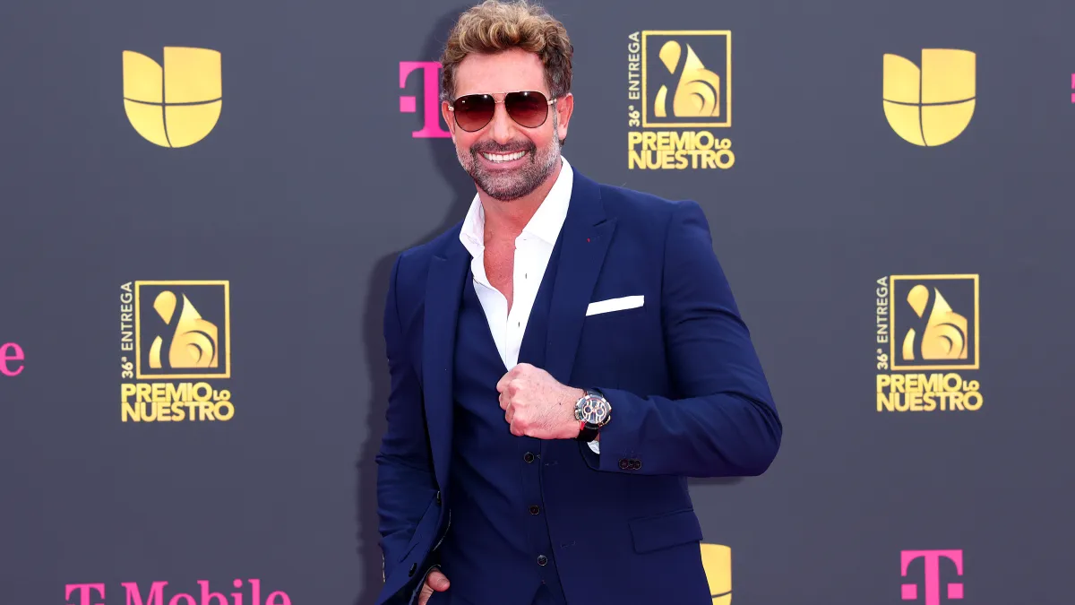 Gabriel Soto en los Premio Lo Nuestro, en Miami, Florida, en 2024.