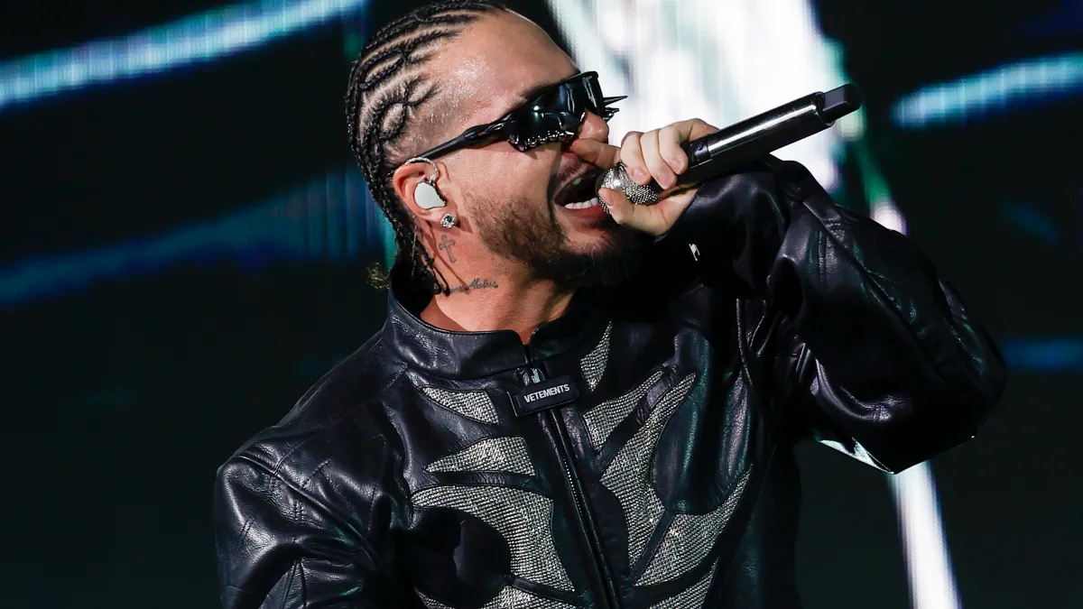 J Balvin en el festival Coachella en 2024.