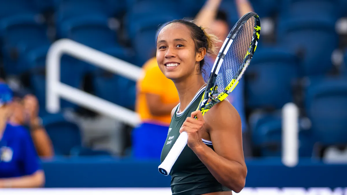Leylah Fernández tenista canadiense
