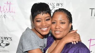 GettyImages-475284600 Keke Palmer Sharon Palmer