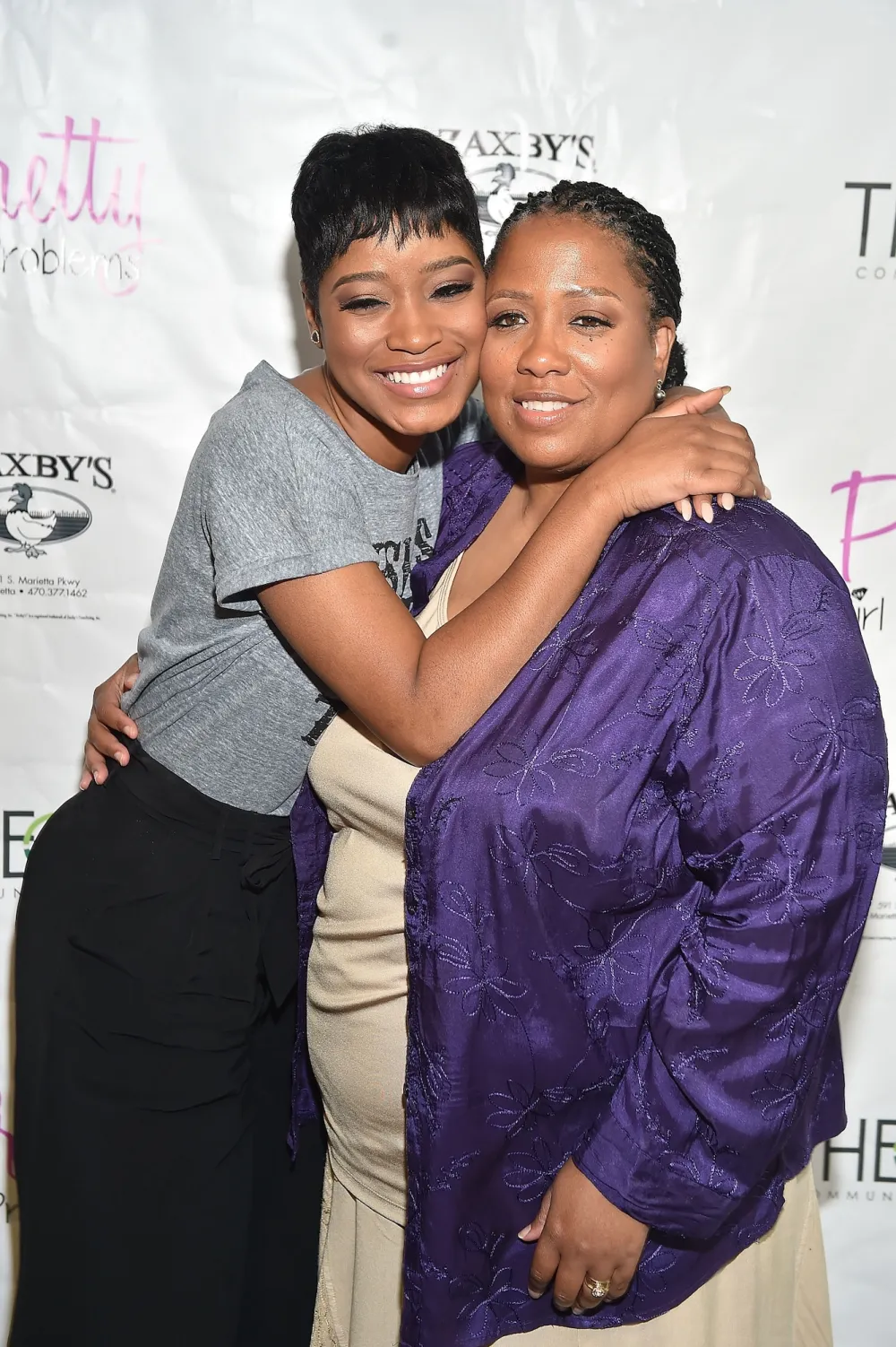 GettyImages-475284600 Keke Palmer Sharon Palmer