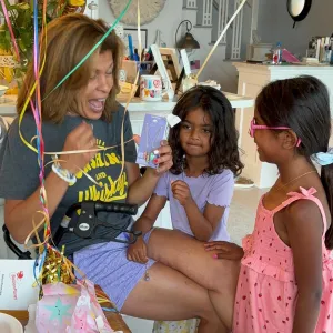 Hoda Kotb Kicks Off 60th Birthday Celebration With Her 2 Daughters