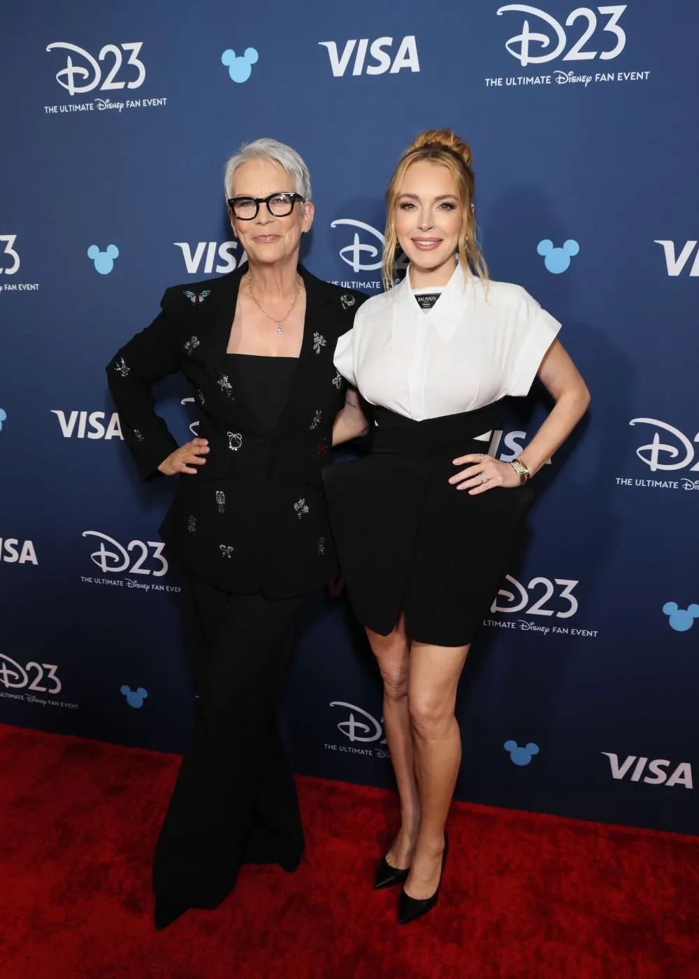 Jamie Lee Curtis and Lindsay Lohan