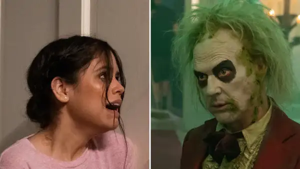 Jenna Ortega Says Michael Keaton Jump Scared Her in Costume on Beetlejuice 2 Set
