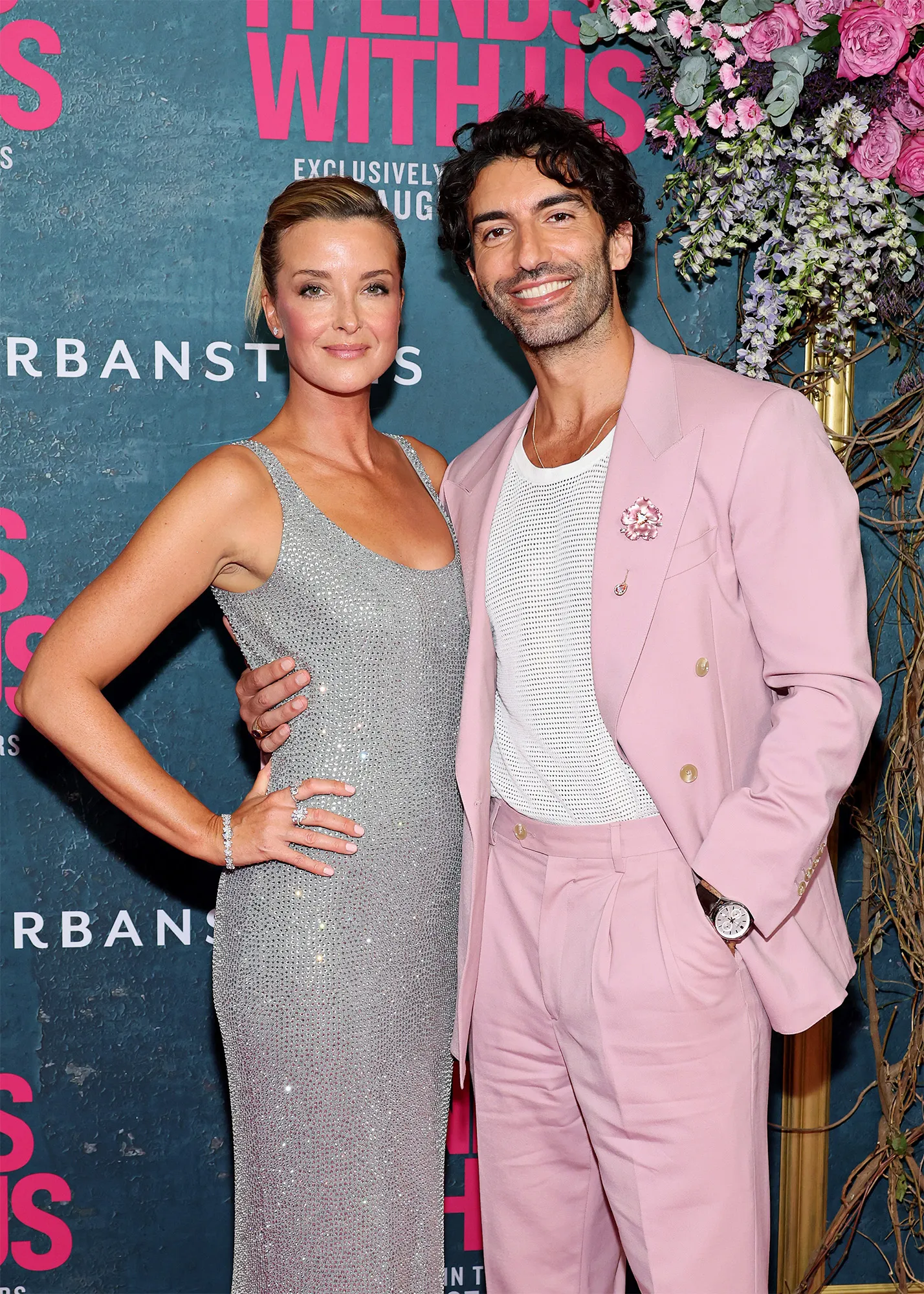 Justin Baldoni and Wife Emily Heat Up It Ends With Us Premiere