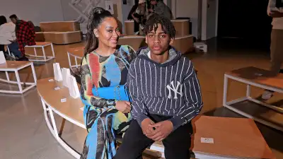 La La Anthony and Kiyan Anthony