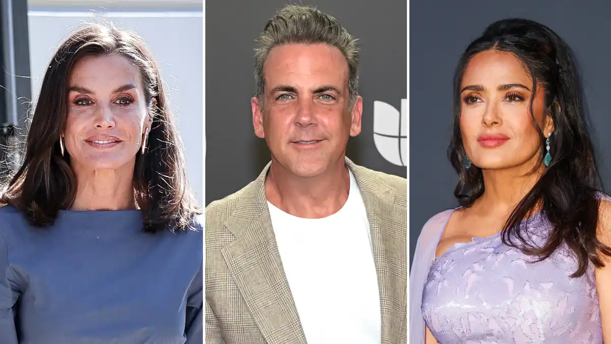 Letizia Ortiz, Carlos Ponce, Salma Hayek