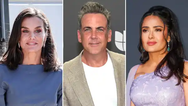 Letizia Ortiz, Carlos Ponce, Salma Hayek