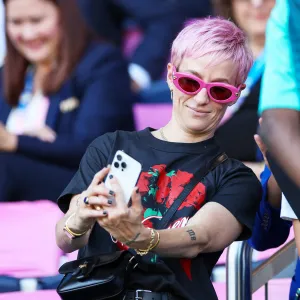 Megan Rapinoe Goes Into Full Soccer Mom Mode at USWNT Olympics Final