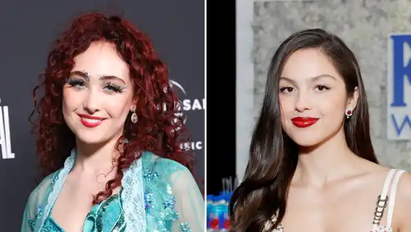 Olivia Rodrigo and Chappell Roan Team Up for Hot to Go Duet On Stage