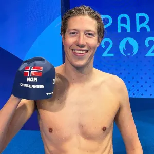 Olympic Muffin Man Henrik Christiansen Jokes About Swimming in the Seine Tell My Fans I Love Them