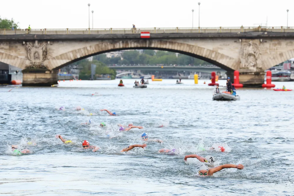 Olympic Swimmers Are Fighting Off Bacteria From the Seine by Drinking Coca-Cola