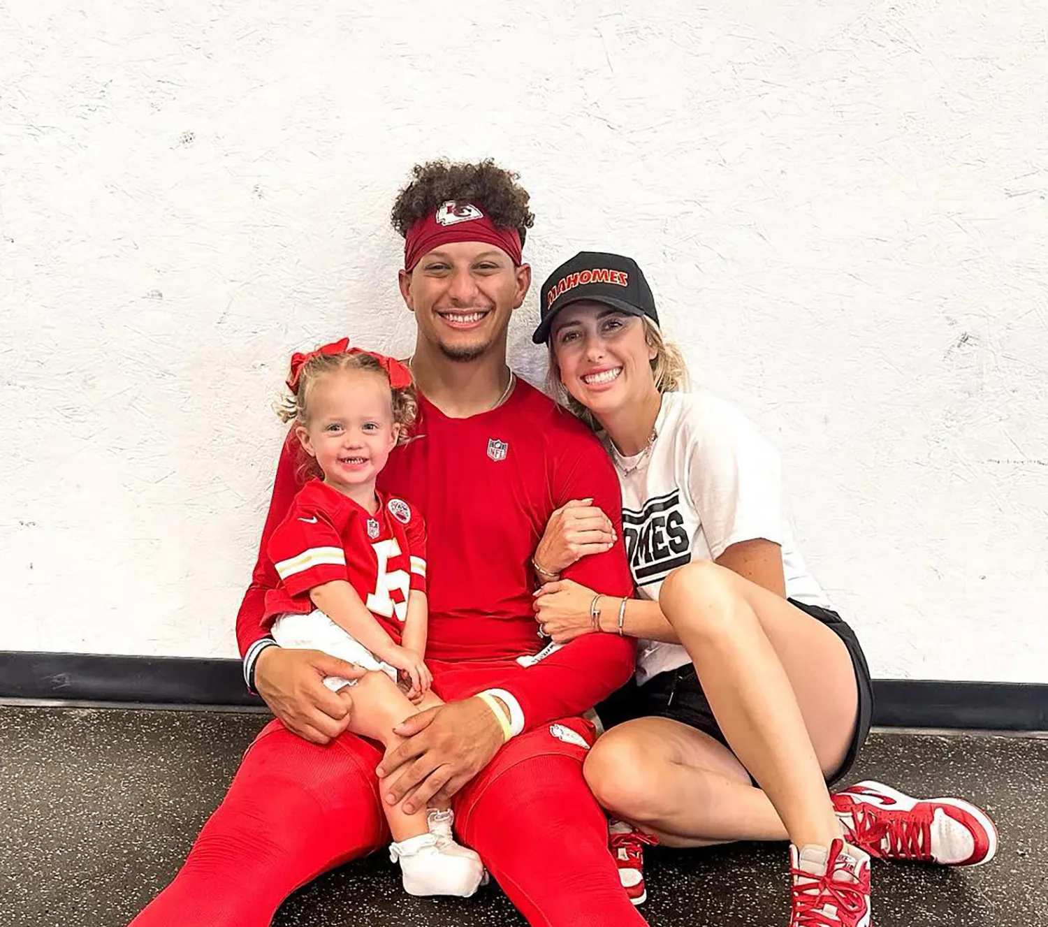 Patrick and Brittany Mahomes 3 Year Old Daughter Starts Gymnastics Wearing USA Leotard