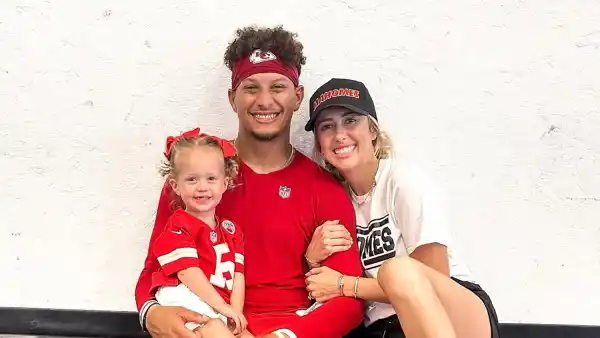 Patrick and Brittany Mahomes 3 Year Old Daughter Starts Gymnastics Wearing USA Leotard