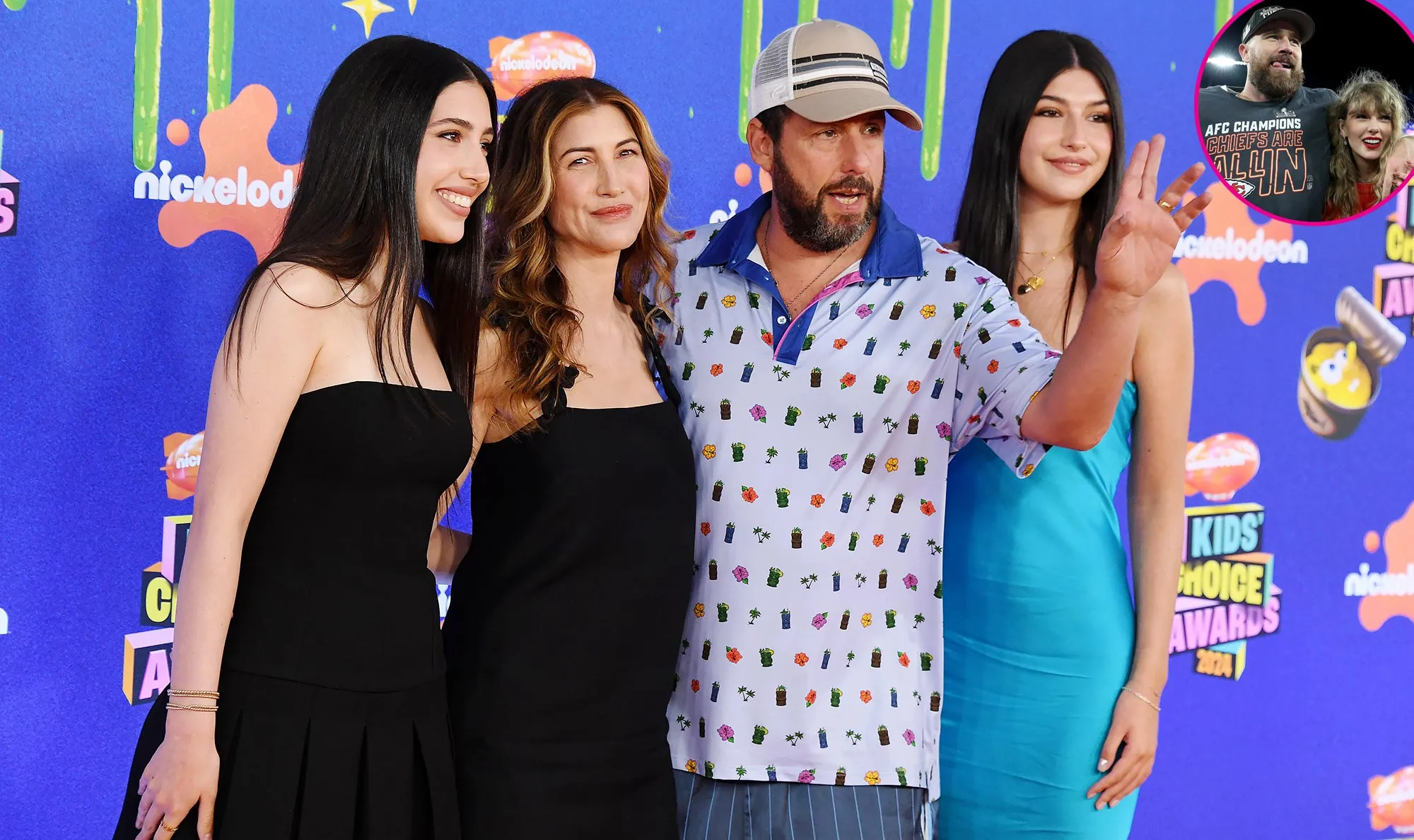 Promo Adam Sandler Family Is Obsessed With Travis Kelce Dating Taylor Swift