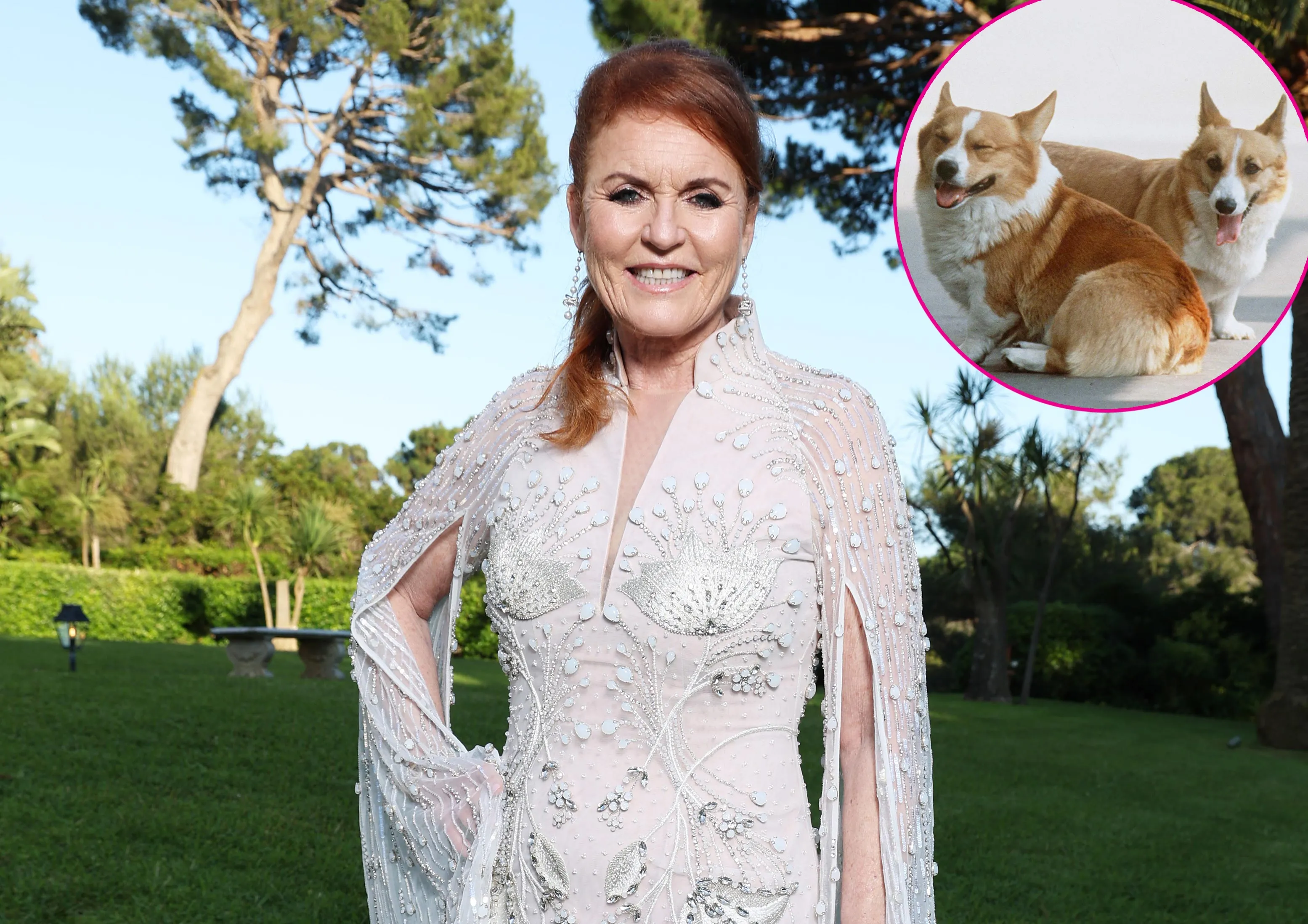 Sarah Ferguson Celebrates Queen s Corgis on International Dog Day 230