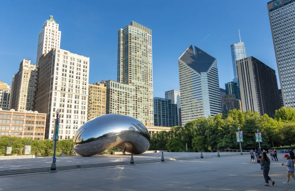 Millenium Park and the Bean
