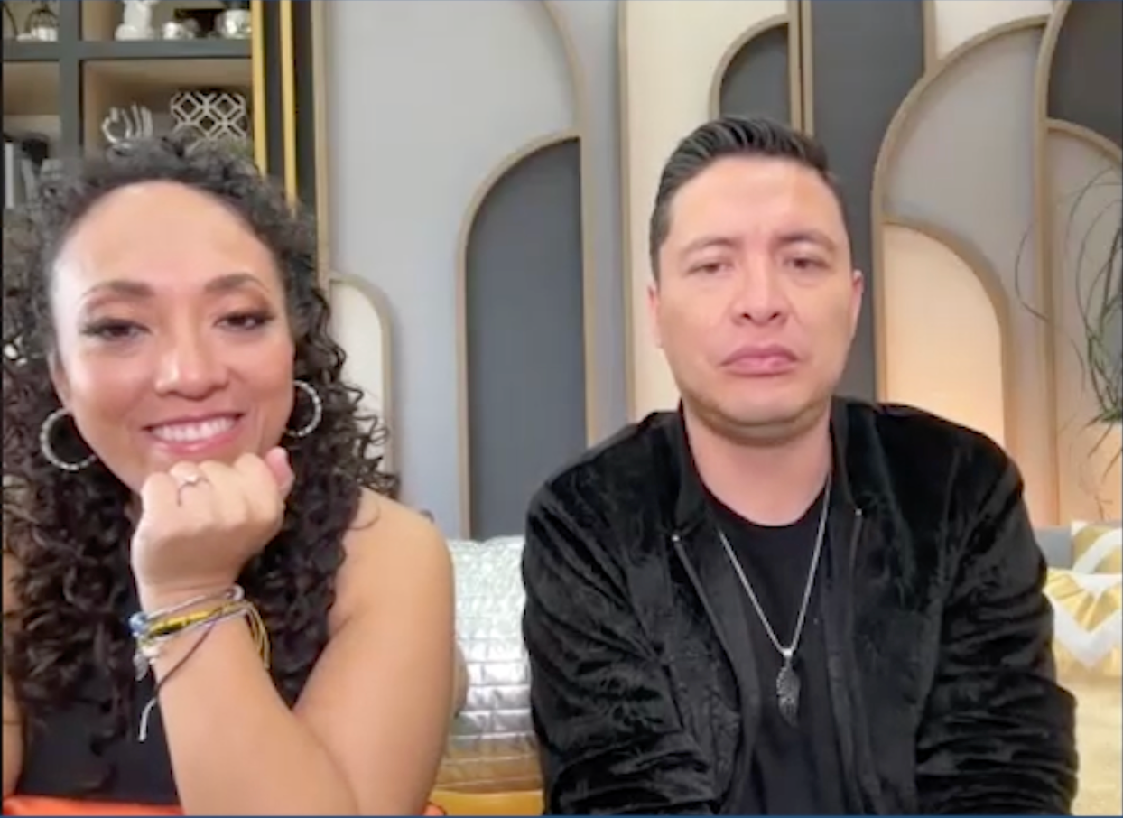 Michelle Rodríguez y Armando Hernández