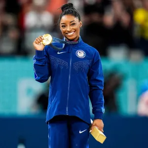Simone Biles Analyzes Her Gold Medal Winning Vault at 2024 Paris Olympics