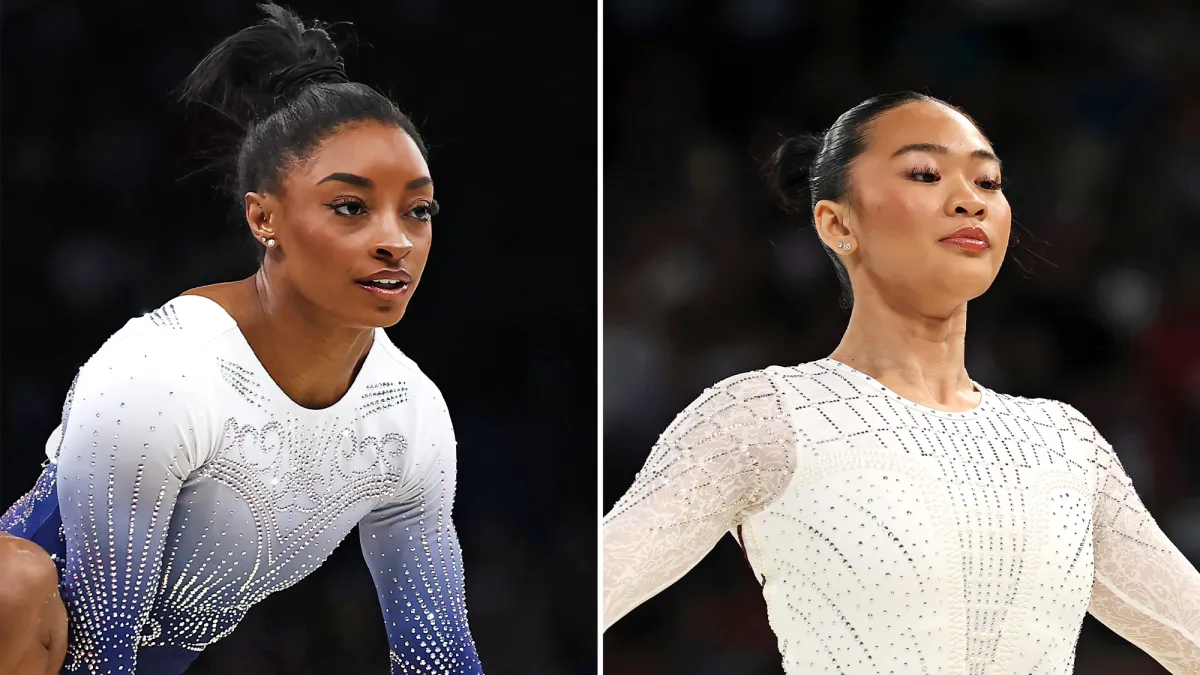 Simone Biles and Suni Lee Fall Off Balance Beam During 2024 Olympics Finals