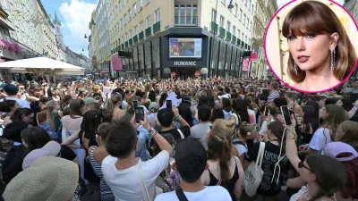 Taylor Swift Fans Pack Vienna's Cornelia Street to Sing, Trade Bracelets After Canceled Concerts