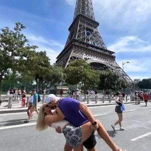 Team USA Shotputter Payton Otterdahl Proposes to Girlfriend Maddy Nilles in the ‘City of Love’ 1