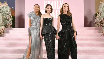 The Best Looks at the Emily in Paris Premiere Red Carpet