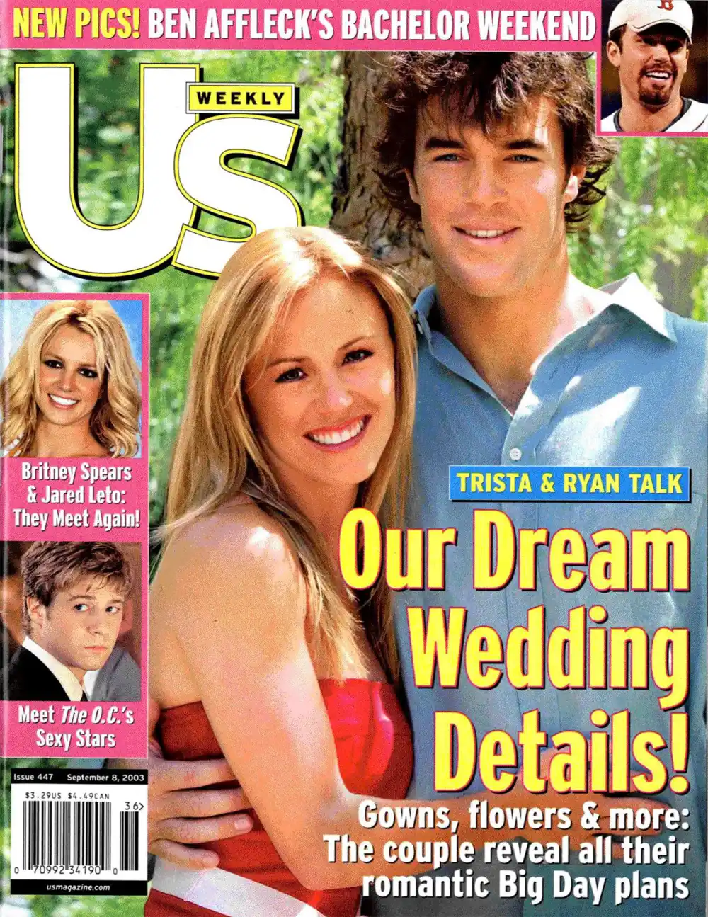 This Week in Ye Olde Us 2003 36 Luxury Handbag Shopping Cover Trista and Ryan Sutter Dream Wedding Plans