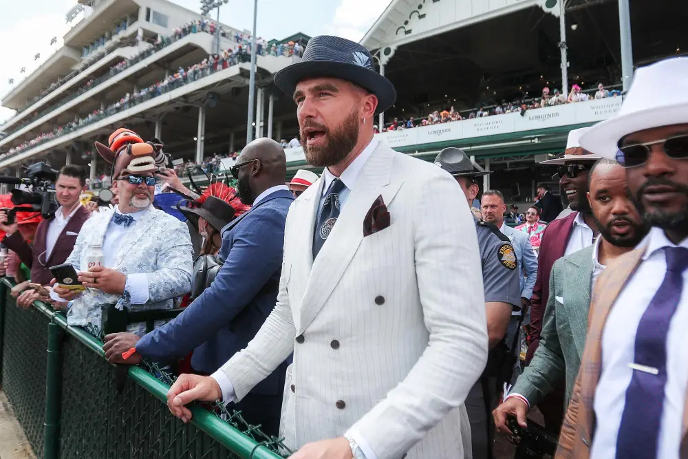 Travis Kelce Buys Share of Race Horse &mdash; And Surprise the Name Has a Connection to Taylor Swift 270