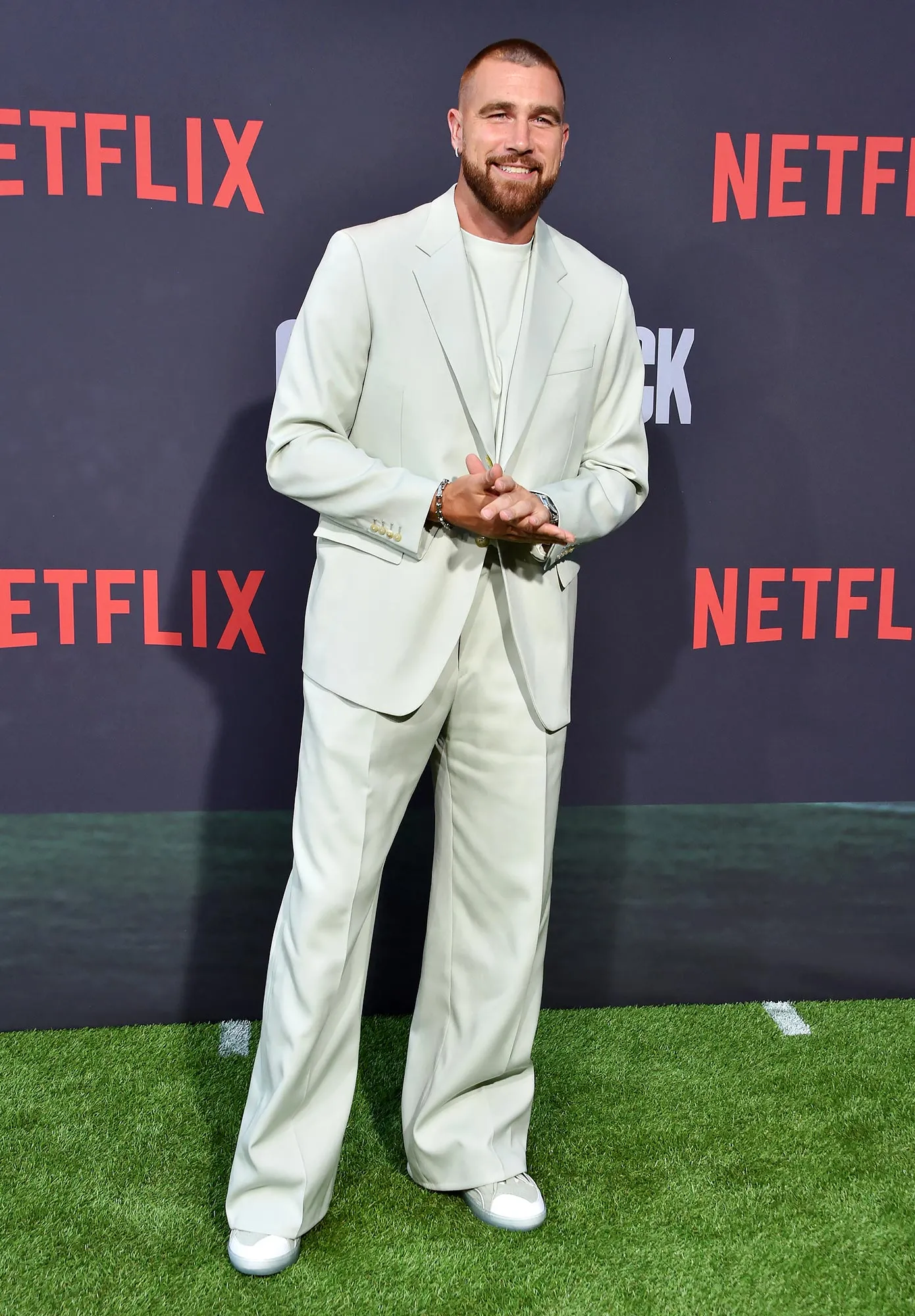 Travis Kelce Rocks Sleek Outfit at the 2024 Kansas City Sports Awards