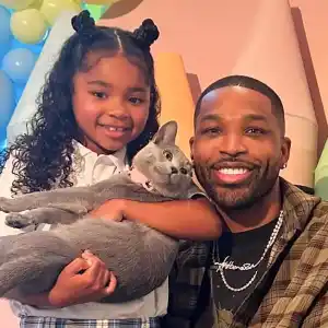 Tristan Thompson Celebrates Twinny’ Daughter True Starting 1st Grade Time Flies