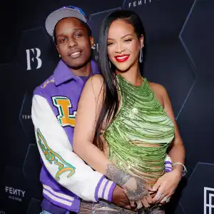 ASAP Rocky and Rihanna