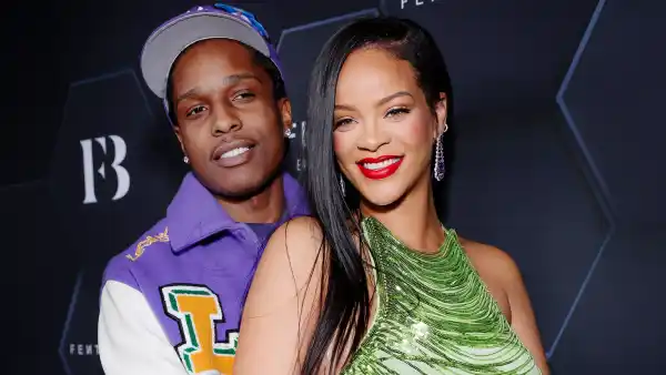 ASAP Rocky and Rihanna