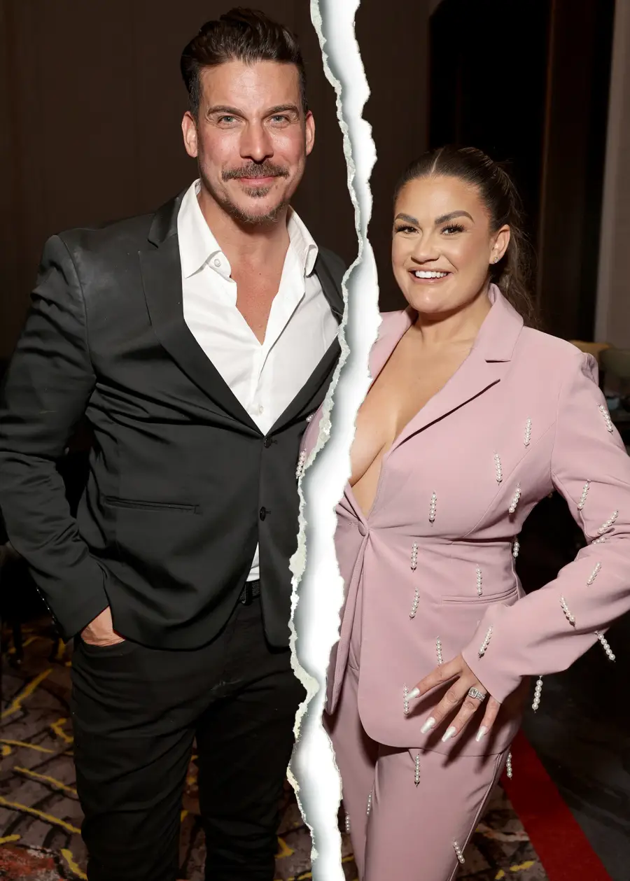 Jax Taylor Brittany Cartwright Celebrity Splits of 2024 Stars Who Have Called It Quits This Year