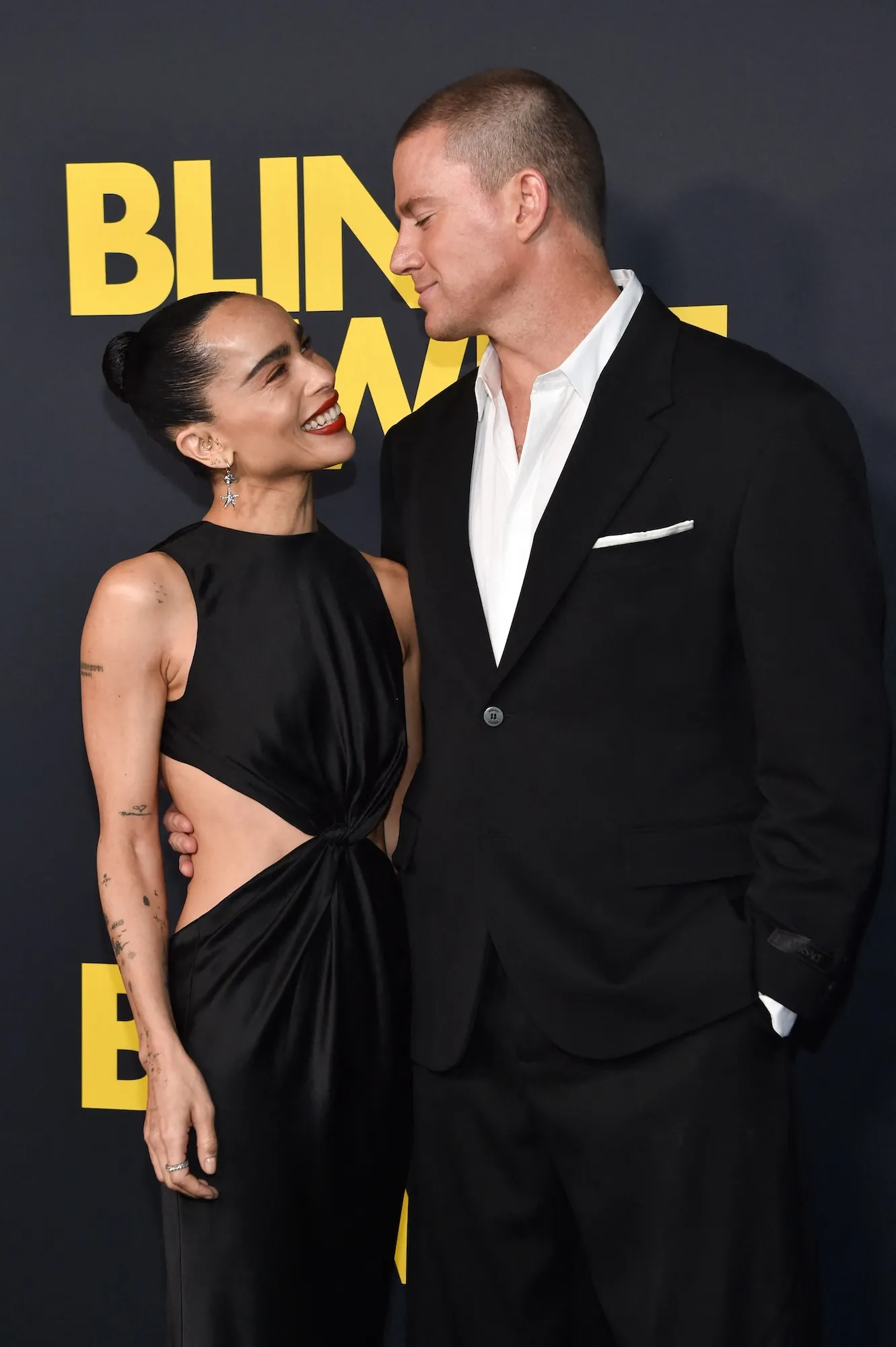 Channing Tatum and Zoe Kravitz ‘Watch 3 or 4 Movies’ a Day at Replica Luxury Handbag