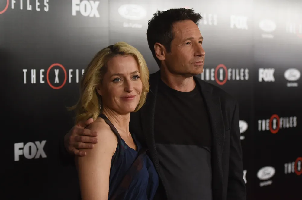 Why Gillian Anderson Kissed &lsquo;X-Files&rsquo; Costar David Duchovny at 1997 Emmys
