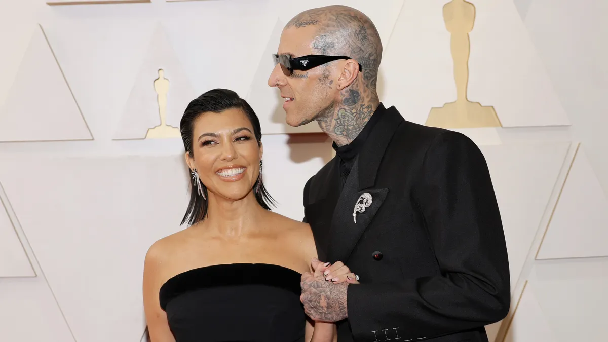 Kourtney Kardashian and Travis Barker
