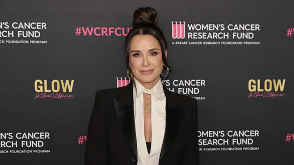 Kyle Richards on red carpet