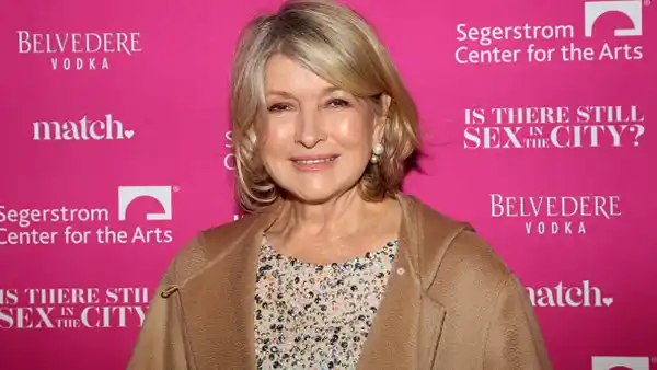 Martha Stewart on red carpet