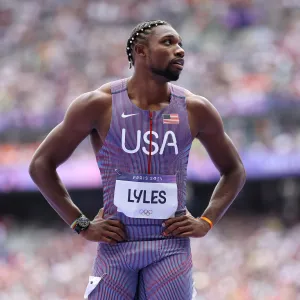 Noah Lyles Wins 100m