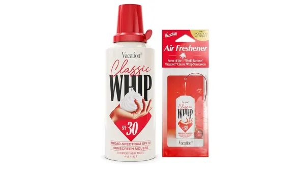 Vacation whipped sunscreen